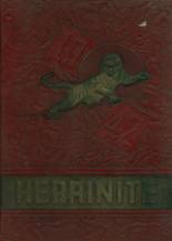 Herrin High School 1942 yearbook cover photo