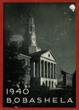 Trenton Central High School 1940 yearbook cover photo