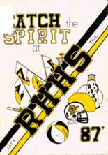 1987 Rio Hondo High School Yearbook from Rio hondo, Texas cover image