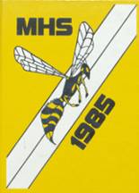 Middlesboro High School 1985 yearbook cover photo