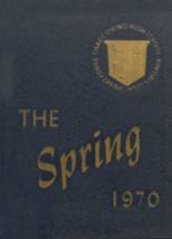 Shady Spring High School 1970 yearbook cover photo