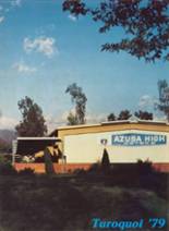 Azusa High School 1979 yearbook cover photo