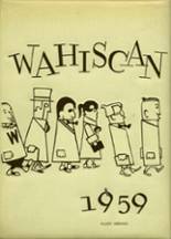 Wausau High School 1959 yearbook cover photo