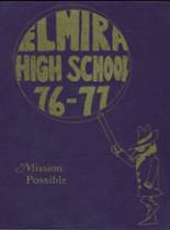 Elmira High School 1977 yearbook cover photo