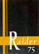 Rider High School 1975 yearbook cover photo
