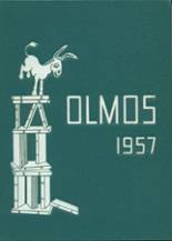 Alamo Heights High School 1957 yearbook cover photo