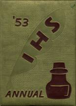 Ithaca High School 1953 yearbook cover photo