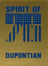 Dupont High School 1976 yearbook cover photo