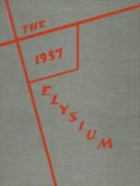 Blissfield High School 1957 yearbook cover photo