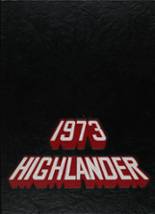 Highland High School 1973 yearbook cover photo