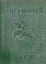 Huntsville High School 1963 yearbook cover photo