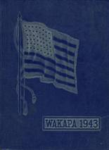 Buhl High School 1943 yearbook cover photo