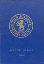 Gould Academy 1960 yearbook cover photo