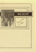 Janesville Consolidated High School 1983 yearbook cover photo