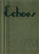 1934 New Trier High School Yearbook from Winnetka, Illinois cover image