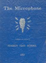 Hermon High School 1952 yearbook cover photo