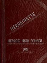 Herreid High School 1951 yearbook cover photo