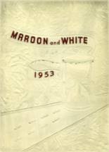 Uniontown High School 1953 yearbook cover photo