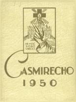 St. Casimir High School 1950 yearbook cover photo