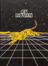 ROWVA High School 1985 yearbook cover photo