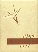 Thomaston High School 1957 yearbook cover photo