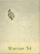 West Point High School 1954 yearbook cover photo