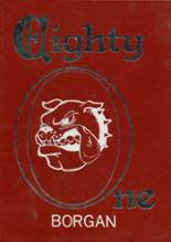 1981 Borger High School Yearbook from Borger, Texas cover image