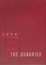Granite Quarry High School 1954 yearbook cover photo