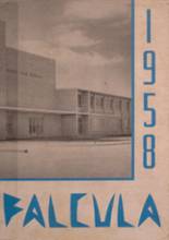 Ector High School 1958 yearbook cover photo