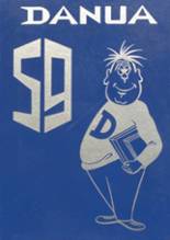 Dansville High School 1959 yearbook cover photo