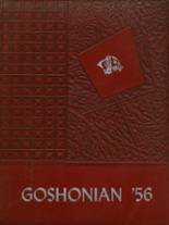Goshen High School 1956 yearbook cover photo