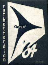 Rutherford High School 1964 yearbook cover photo