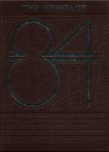 1984 Heritage Hall Christian High School Yearbook from Muncie, Indiana cover image