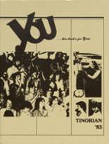 Tinora High School 1983 yearbook cover photo