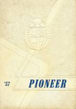 Porter High School 1957 yearbook cover photo