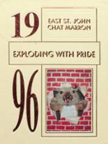 East St. John High School 1996 yearbook cover photo