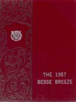 Besse High School 1957 yearbook cover photo