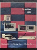 Pocatello High School 1986 yearbook cover photo