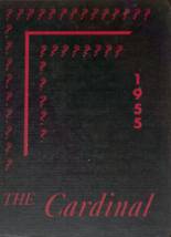 Clarinda High School 1955 yearbook cover photo