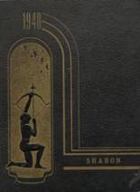 Sharon High School 1948 yearbook cover photo