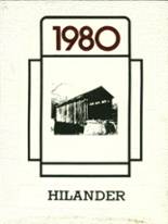 Hiland High School 1980 yearbook cover photo