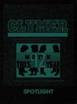 Clymer High School 1992 yearbook cover photo