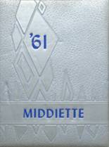 Middlebury High School 1961 yearbook cover photo