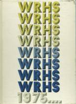Wheat Ridge High School 1975 yearbook cover photo
