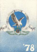 Salesian High School 1978 yearbook cover photo