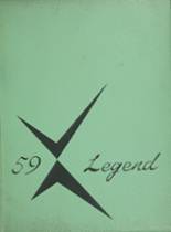 Santa Fe High School 1959 yearbook cover photo
