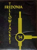 Fredonia High School 1954 yearbook cover photo