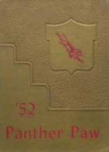 Crawfordville High School 1952 yearbook cover photo