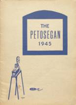 Petoskey High School 1945 yearbook cover photo