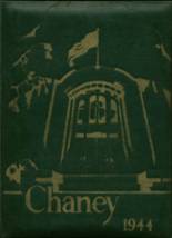 Chaney High School 1944 yearbook cover photo